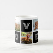 Hondenliefhebber Hartliefde Foto collage Koffiemok (Center)