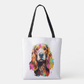 Hondenliefhebber, hondenbezitter, hondenloopcadeau tote bag (Achterkant)