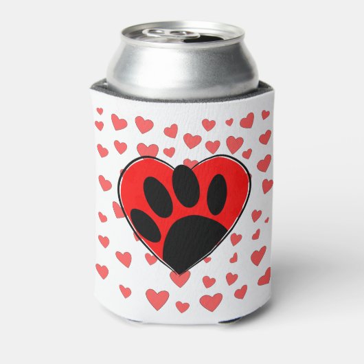 Hondenliefhebber hoort overal blikjeskoeler (Blikje Achterkant)