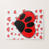 Hondenliefhebber hoort overal legpuzzel (Horizontaal)