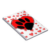 Hondenliefhebber hoort overal notitieboek (Rechterzijde)