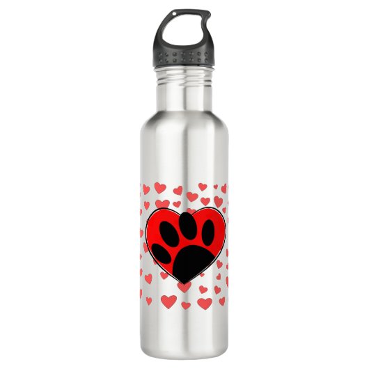 Hondenliefhebber hoort overal waterfles  (Voorkant)