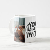 Hondenliefhebber huisdier foto collage koffiemok (Voorkant links)