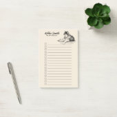 Hondenliefhebber - Husky - to do list Post-it® Notes (Kantoor)