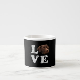 Hondenliefhebber   I Love Chocolate Labrador Retri Espresso Kop