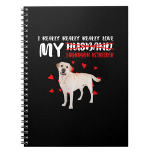 Hondenliefhebber Ik hou echt van mijn labrador R Notitieboek