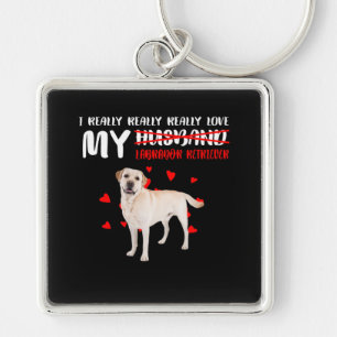 Hondenliefhebber Ik hou echt van mijn labrador R Sleutelhanger