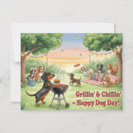 Hondenliefhebber Internationale Dag van de Hond Briefkaart