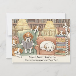 Hondenliefhebber Internationale Dag van de Hond Briefkaart