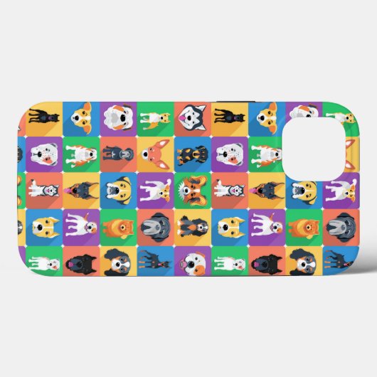 Hondenliefhebber iPhone/iPad case (Achterkant (horizontaal))