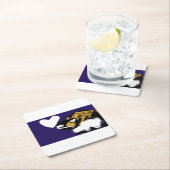 Hondenliefhebber Kartonnen Onderzetters (Insitu)