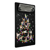 Hondenliefhebber | Kerstboom in Labrador Mini Klembord (Schuin)