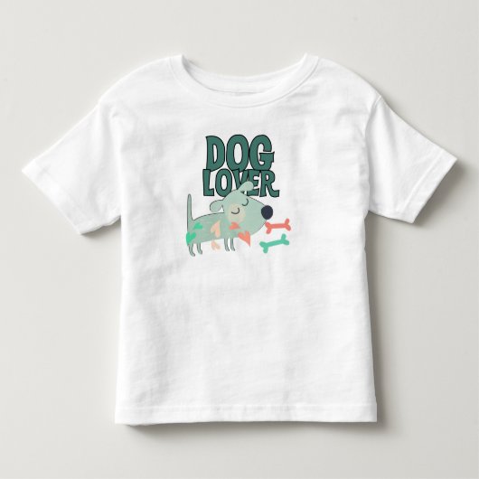 Hondenliefhebber Kinder Shirts (Voorkant)