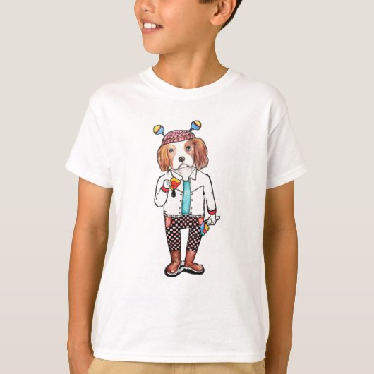 Hondenliefhebber Kinder T-shirt ontwerp (Voorkant)