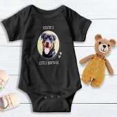 Hondenliefhebber Kleine broeder Cute Custom Pet Fo Romper