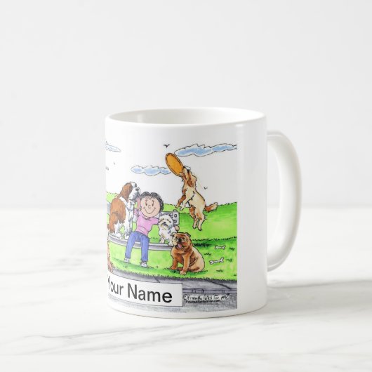 Hondenliefhebber Koffiemok (Voorkant rechts)