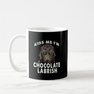 Hondenliefhebber   Kus Me Ik ben Chocolate Labrish Koffiemok