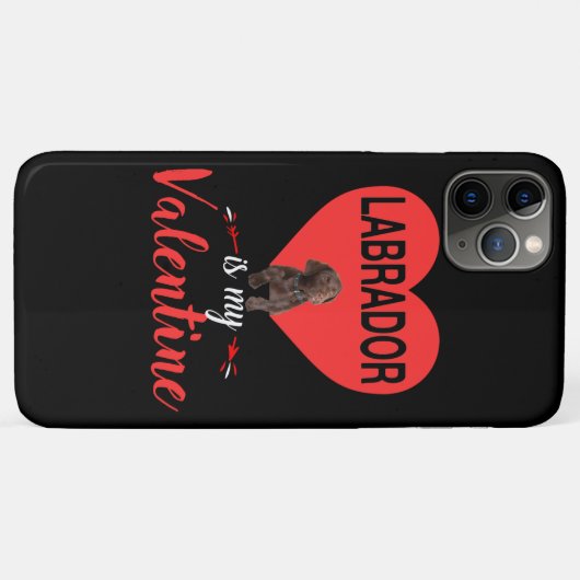 Hondenliefhebber | Labour is mijn Valentijn Case-Mate iPhone Case (Achterkant (horizontaal))