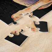 Hondenliefhebber|Labrador ik heb je geen kus laten Legpuzzel (Zijkant)