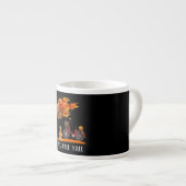 Hondenliefhebber | Labrador Retriever Het is Herfs Espresso Kop (Voorkant rechts)