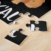 Hondenliefhebber | Labrador Retriever Het is Herfs Legpuzzel (Zijkant)