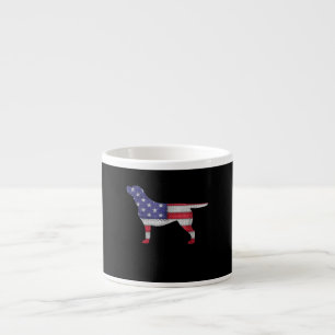 Hondenliefhebber Labrador Retriever Silhouette U Espresso Kop