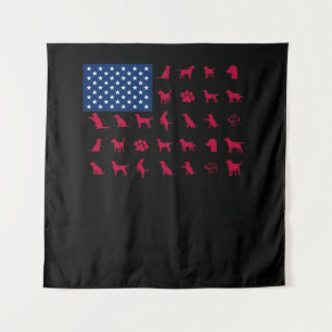 Hondenliefhebber Labrador Retriever USA Amerikaa Wandkleed