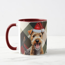 Hondenliefhebber Lakeland Terrier Holiday Plaid Mok