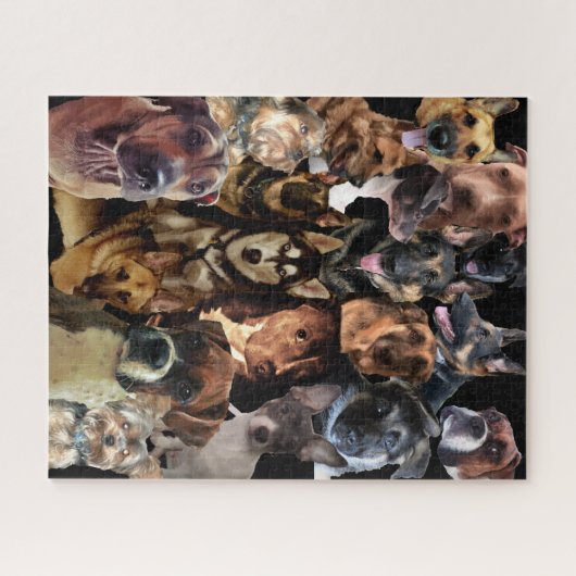 HONDENLIEFHEBBER LEGPUZZEL (Horizontaal)