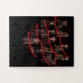 Hondenliefhebber |Love Heart Chocolate Labrador Va Legpuzzel (Horizontaal)