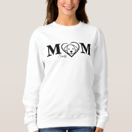 Hondenliefhebber mam aangepast trui