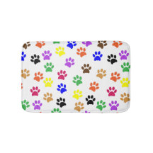 Hondenliefhebber met kleurrijke poten