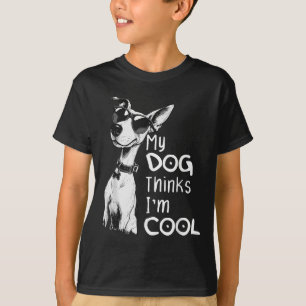 Hondenliefhebber Mijn Hond Vindt Im Cool, Funny Pu T-shirt