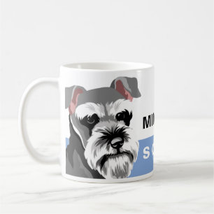 Hondenliefhebber Miniature Schnauzer Koffiemok