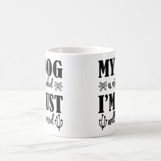 Hondenliefhebber Mok | Funny Coffee Mok | (Center)