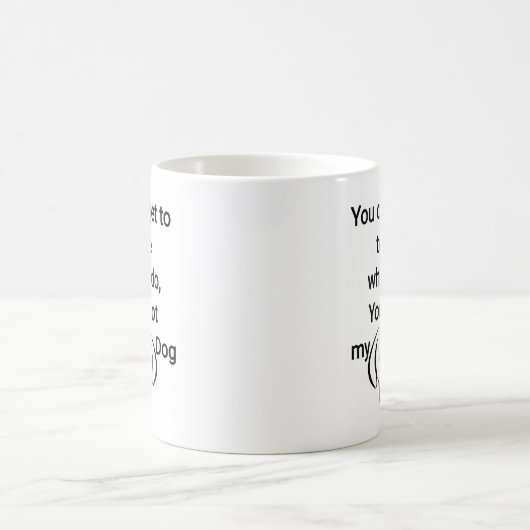 Hondenliefhebber Mok | Funny Coffee Mok | (Center)