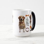 Hondenliefhebber Morphing Mok – Verborgen Bericht  (Voorkant rechts)