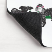 Hondenliefhebber Mousepad Muismat (Hoek)