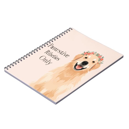 hondenliefhebber notitieboek (Linkerzijde)