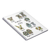 Hondenliefhebber Notitieboek 6,50 x 8,75 inch (Rechterzijde)
