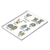 Hondenliefhebber Notitieboek 6,50 x 8,75 inch (Linkerzijde)