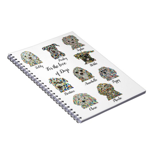 Hondenliefhebber Notitieboek 6,50 x 8,75 inch (Rechterzijde)