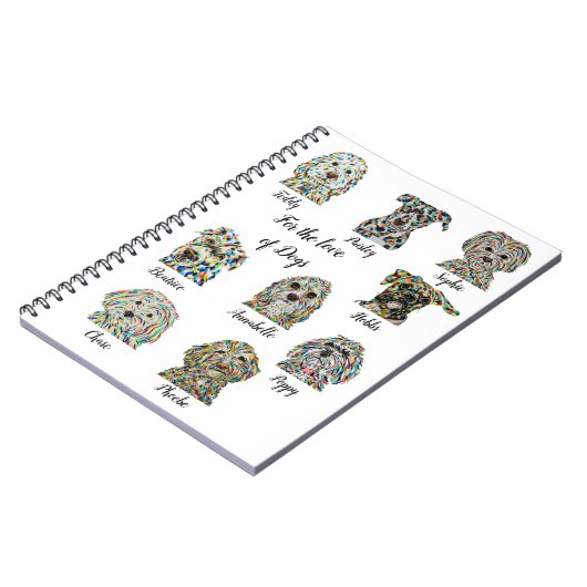 Hondenliefhebber Notitieboek 6,50 x 8,75 inch (Linkerzijde)