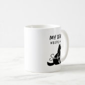 Hondenliefhebber nuchterheid koffiemok (Voorkant rechts)