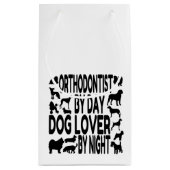 Hondenliefhebber orthodontist klein cadeauzakje (Achterkant)