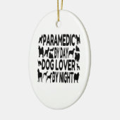 Hondenliefhebber paramedisch keramisch ornament (Links)