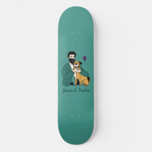  Hondenliefhebber Persoonlijk Skateboard