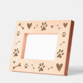 Hondenliefhebber - Pet Dog Bone & Paw Gegraveerde Lijstjes (Links)