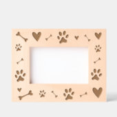 Hondenliefhebber - Pet Dog Bone & Paw Gegraveerde Lijstjes (Voorkant)