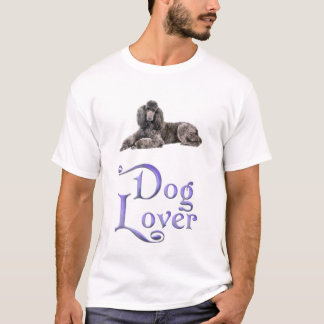 Hondenliefhebber-poedel T-shirt